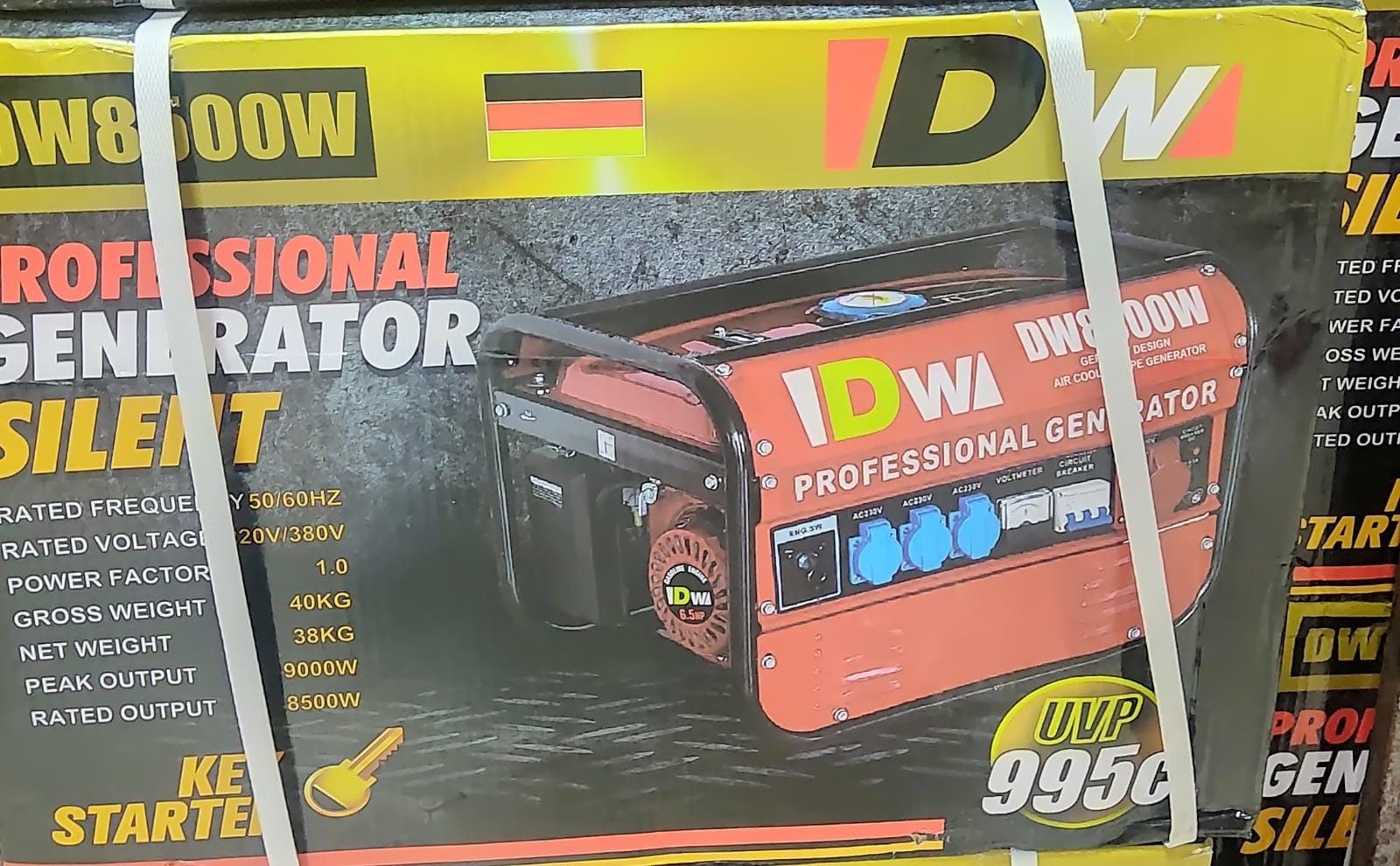 Gerador a Gasolina Trifasico e Monofasico Alemão 8500W