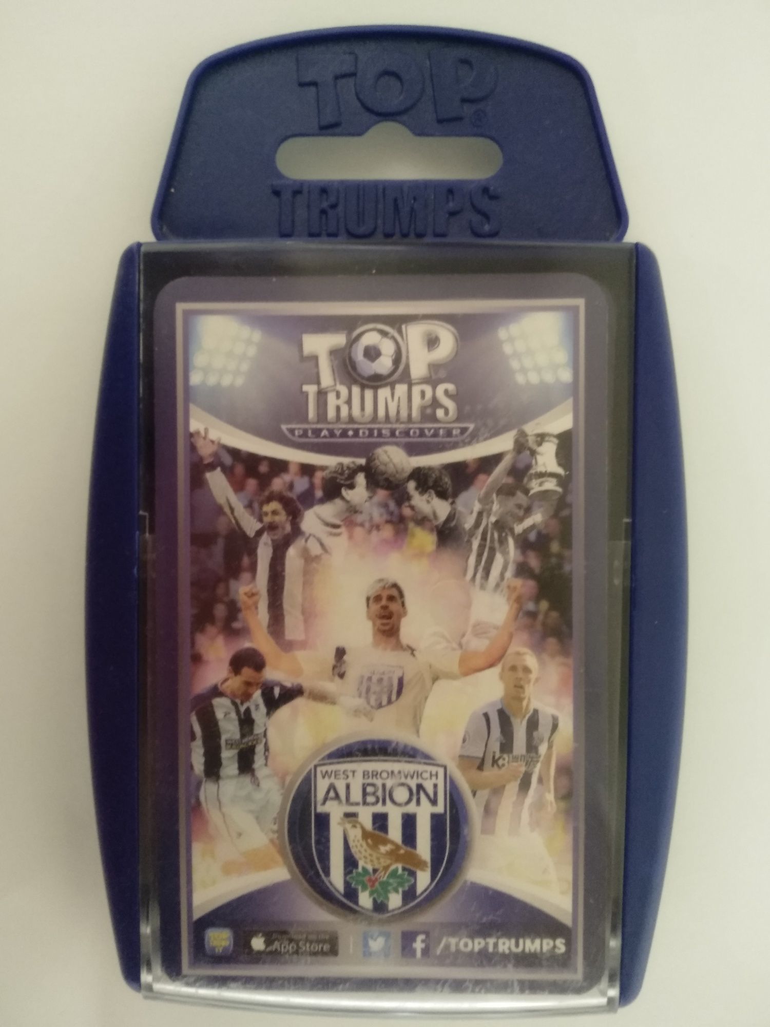 Conjunto de cartas do West Bromwich Albion