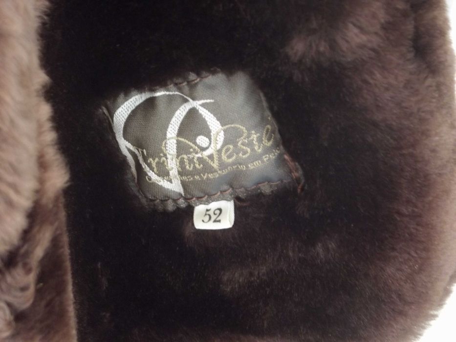 Casaco de homem em pele novo preço