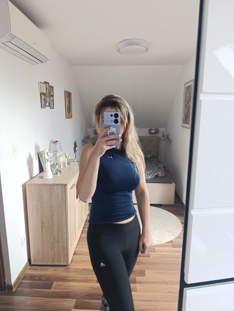 Spodenki legginsy sportowe siłownia bieganie adidas s m