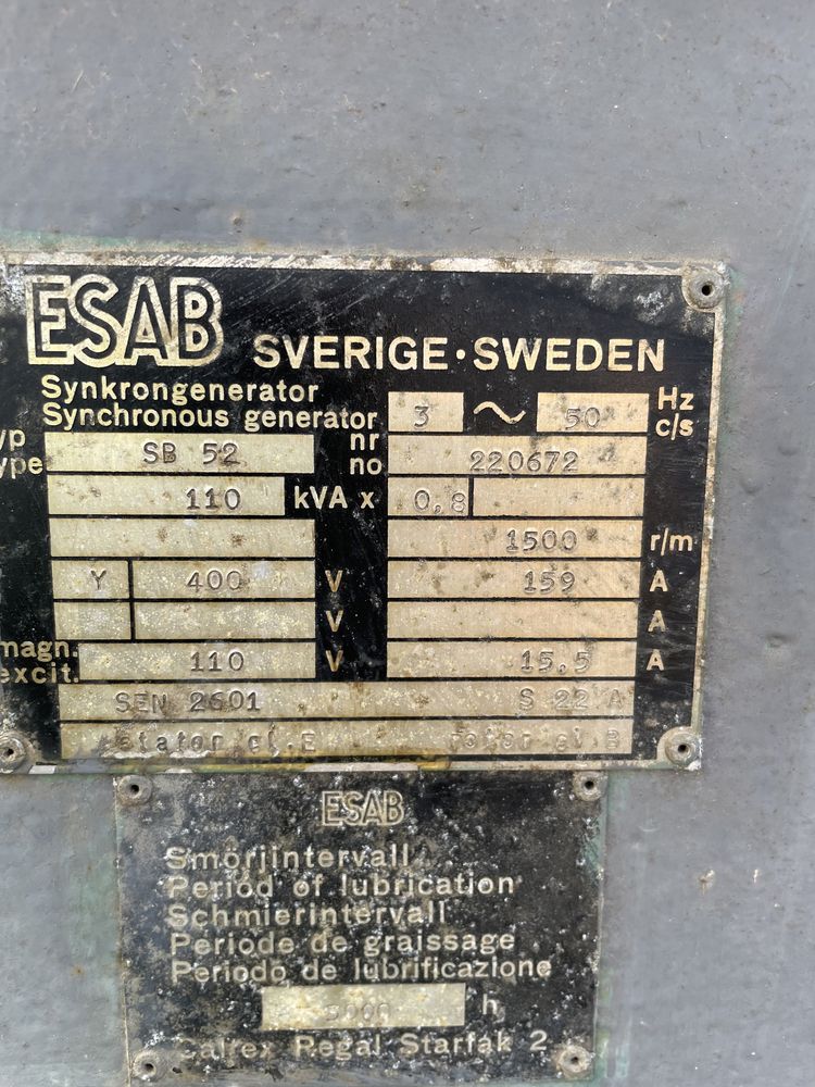 Gerador 100 kva Penta Volvo