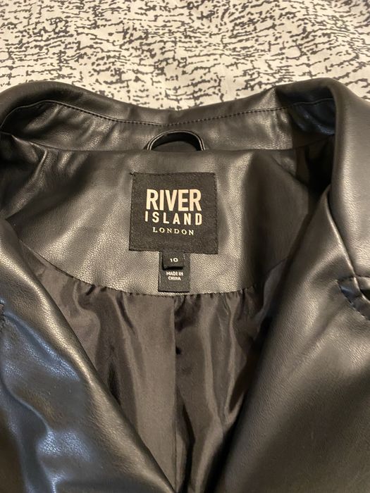 Косуха авіатор довга River Island демісезонна 46-50 практично нова