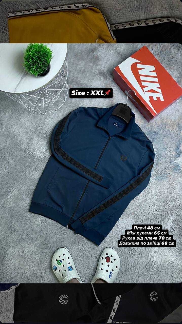 Чоловіча Олімпійка на лампасах Fred Perry