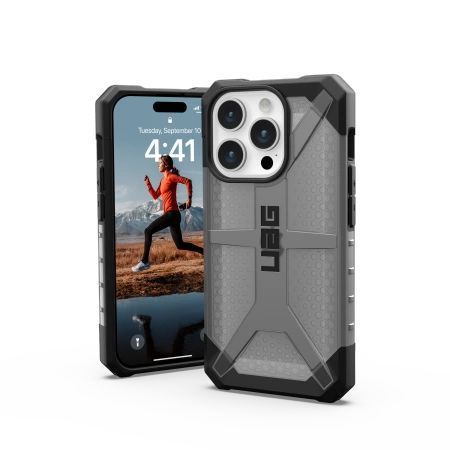 Etui UAG Plasma do iPhone 15 Pro - szare
