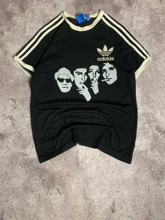 Футболка adidas & optimus gang sk8 реп скейт