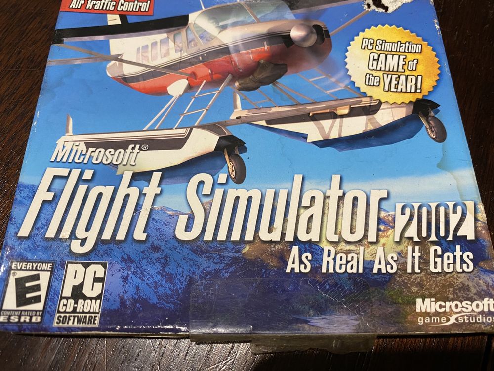 Flight Simulator 2002 da microsoft CD