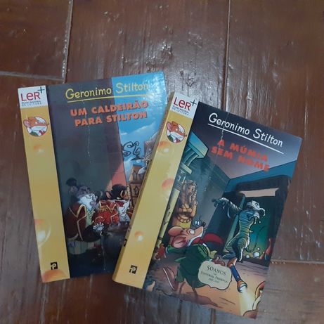 2 livros Gerónimo Stilton