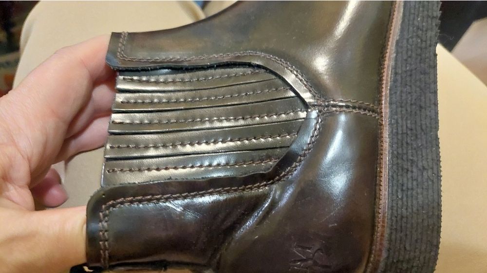 Sztyblety brąz 38 jak nowe