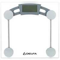 Вага підлогова скляна весы напольные Delfa DBS-6113 Simple