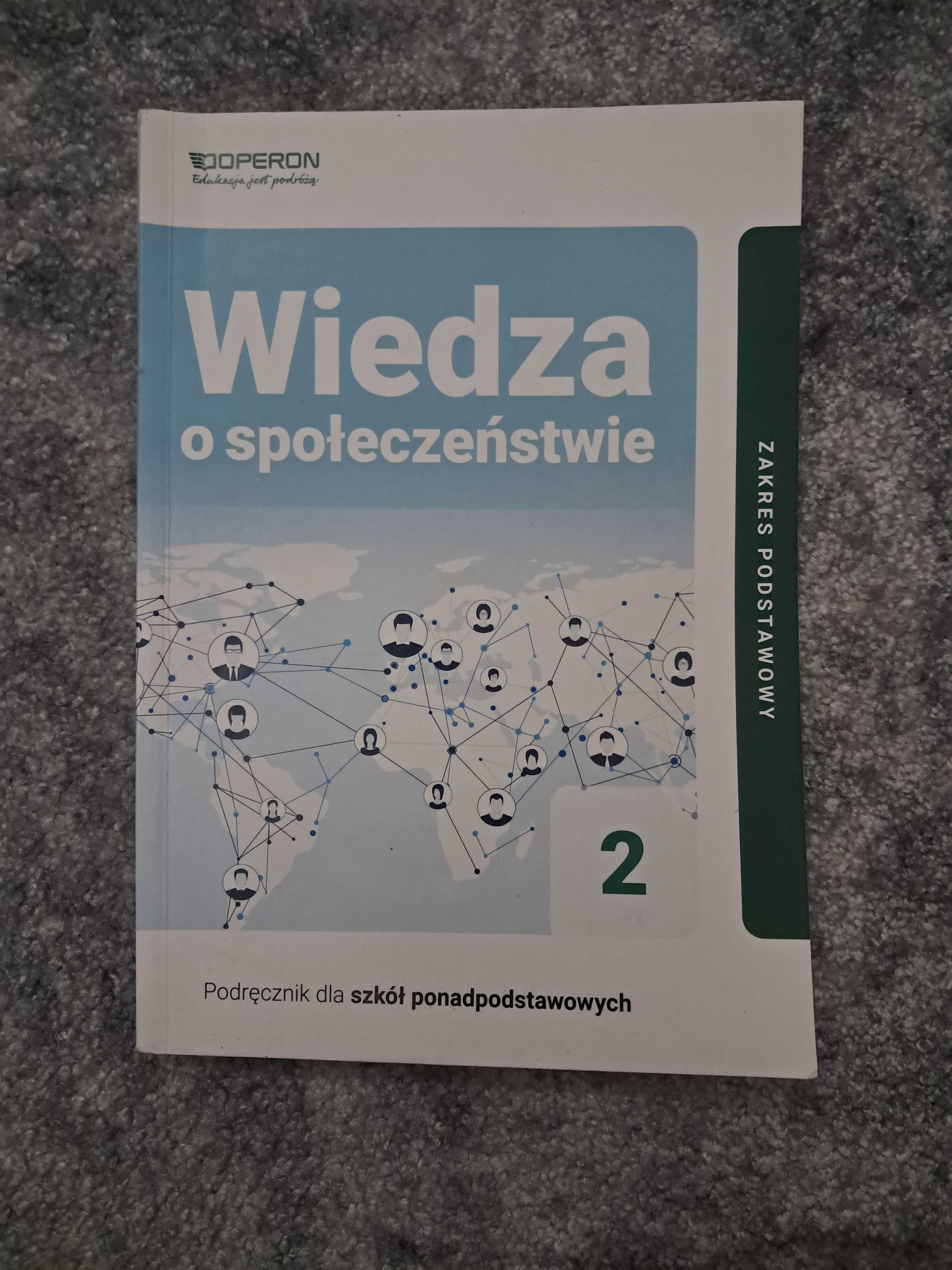 Wiedza o społeczeństwie Podręcznik Klasa 2 Zakres podstawowy