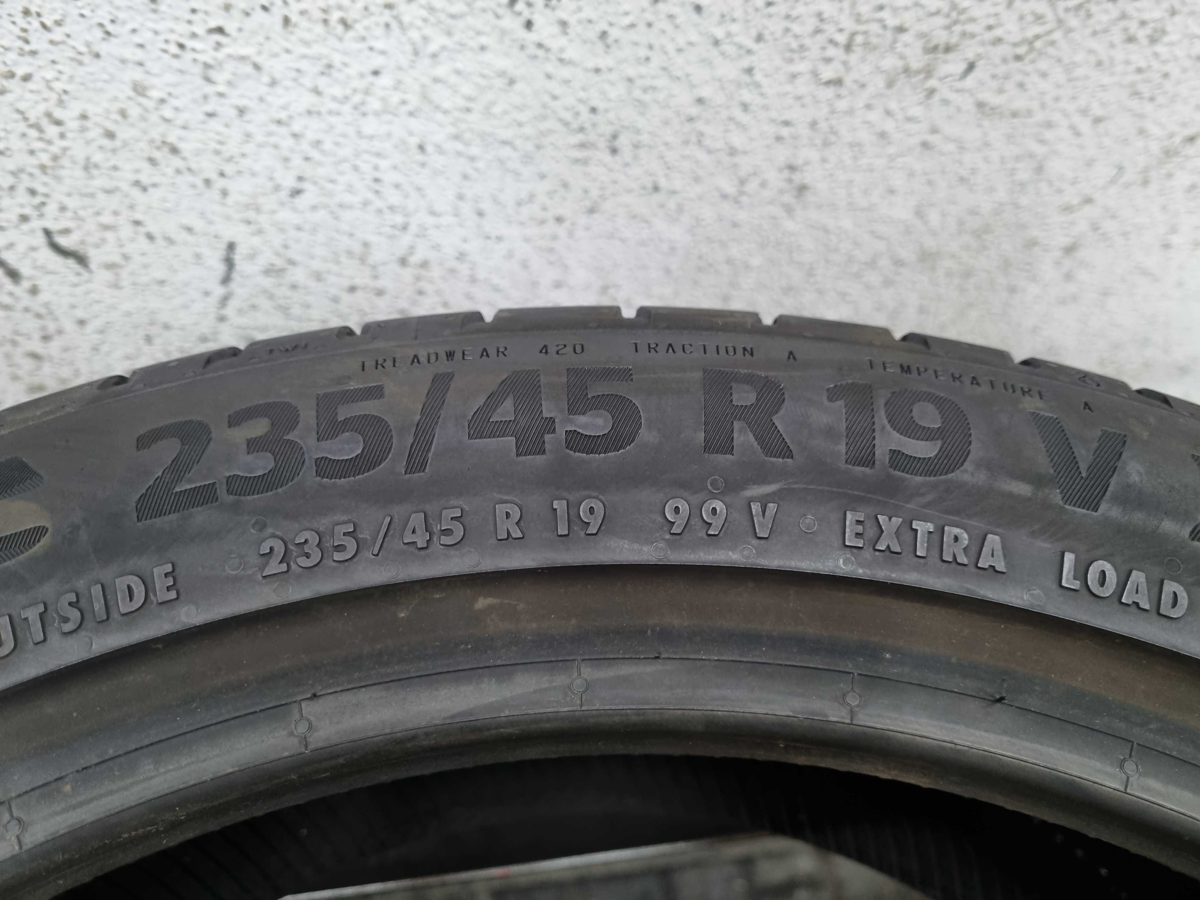 235/45/19 99V XL Continental EcoCOntact 6Q D.3623