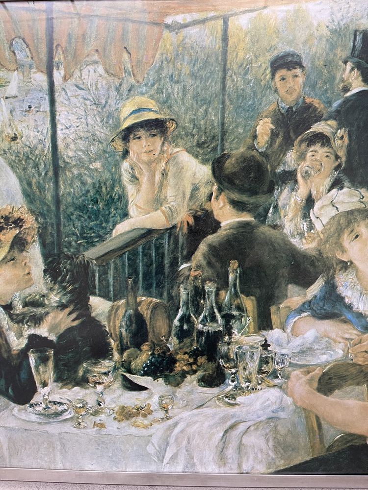 Quadro - Pintura - Renoir - almoço dos barqueiros