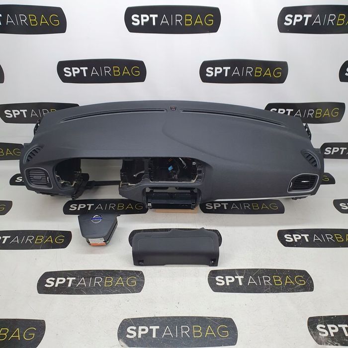 VOLVO V40 CC CROSS COUNTRY DESKA ROZDZIELCZA KONSOLA KOKPIT PULPIT PODUSZKI AIRBAG AIR BAG KIT SET