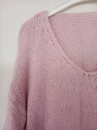 Różowy sweterek rozmiar uniwersalny