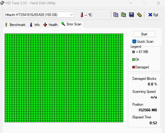 HDD 2.5 sata 5400rpm 160GB