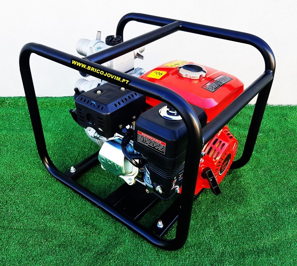 Motobomba Alta Pressão -Motor 6.5cv - 55Mts Impulsão- Combate Incêndio