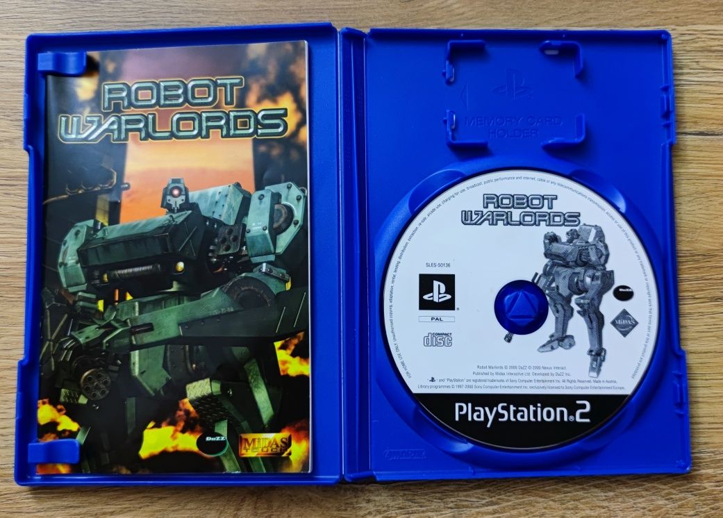 Robot Warlords PlayStation 2 PS2