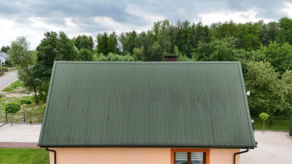 Blacha wraz z orynnowaniem i obróbkami