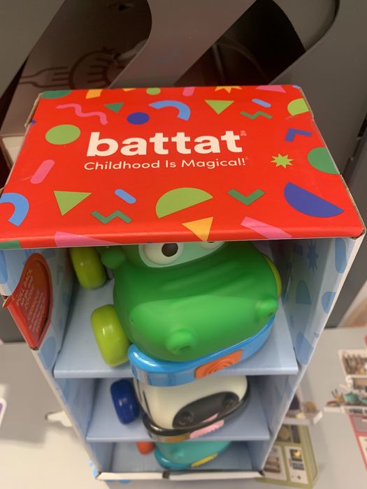 НАБІР 3 інерційні машинки Батат Battat Сафарі Сафари крокодил зебра