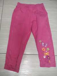 Spodnie spodenki piżamka 98/104