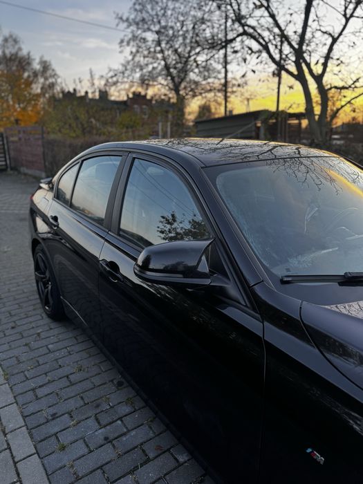 BMW F30 318d 2.0 diesel 180km po mapie