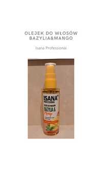 Olejek do włosów bazylia&mango Isana Professional