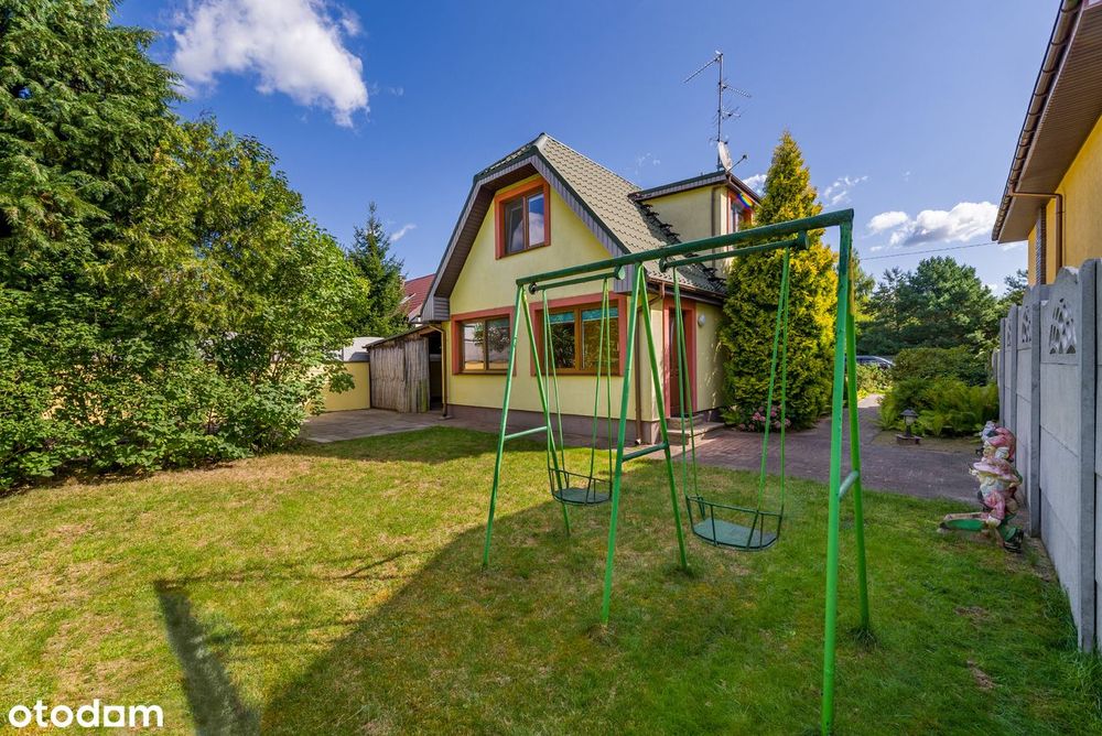 Przytulny domek/4 pokoje/piwnica/wiata/meble/ogród