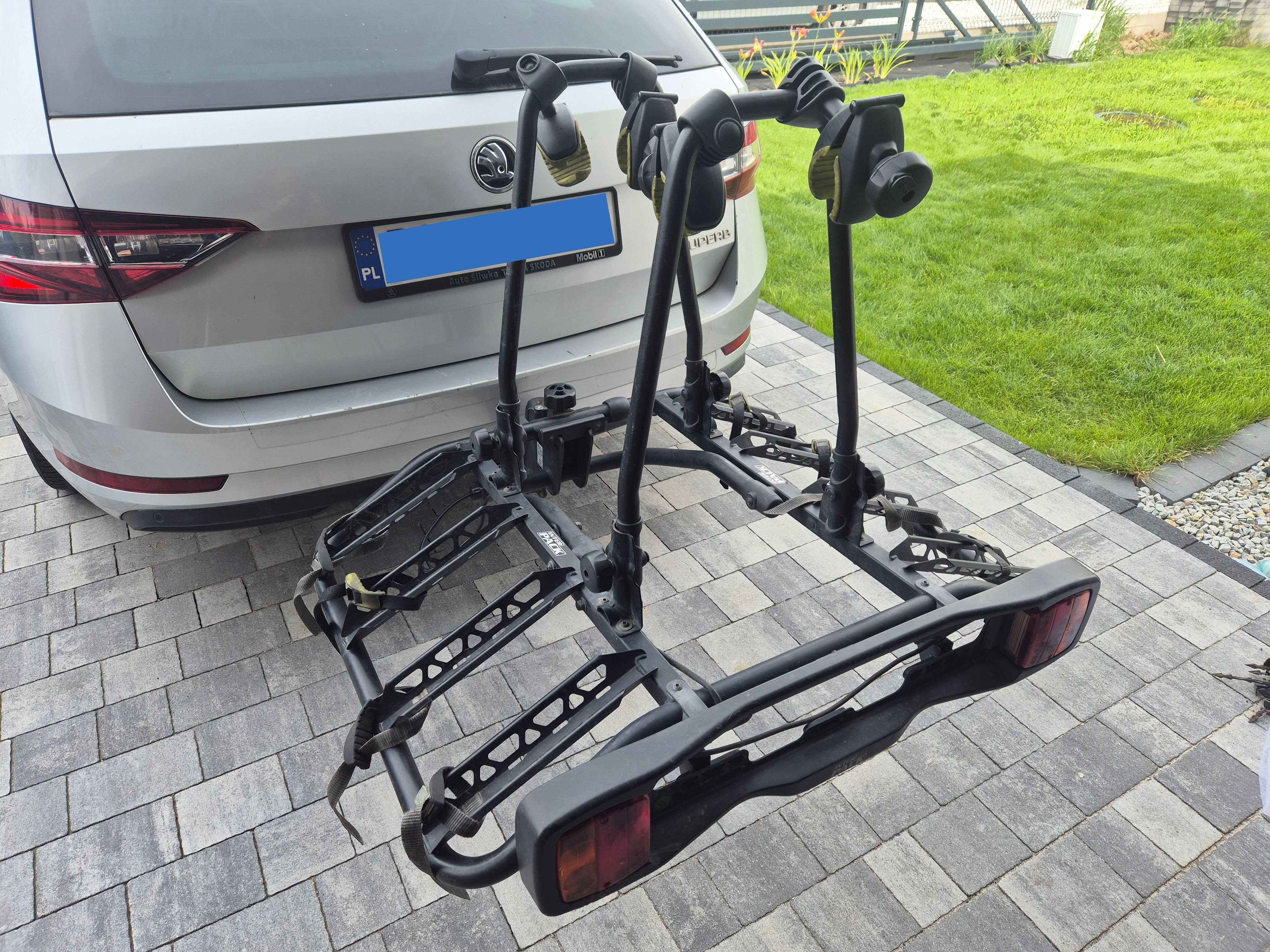 Bagażnik na hak Interpack Quattro 4 rowery platforma