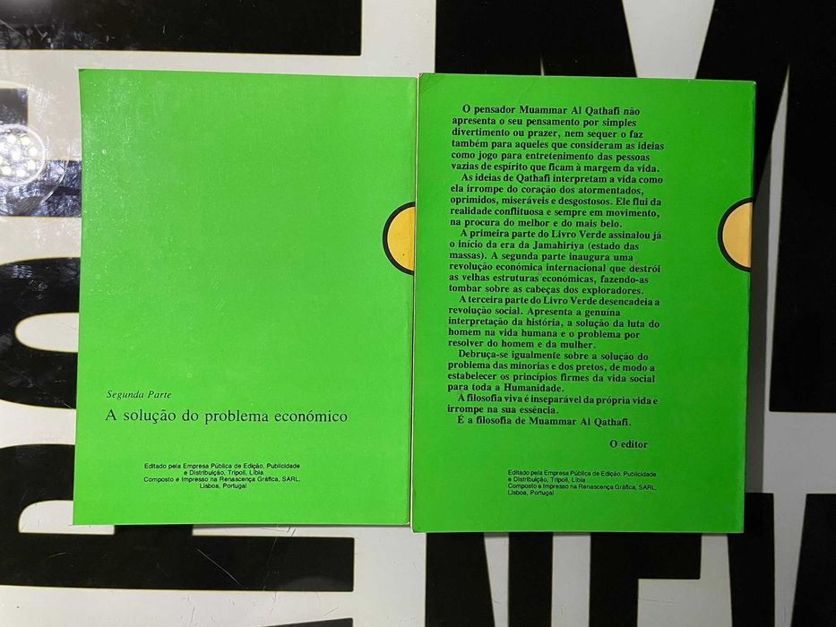 Muammar Al Qathafi - O Livro Verde (Primeira e Terceira Parte)