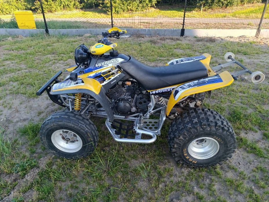 Yamaha warrior 350 zarejestrowana, opłacona