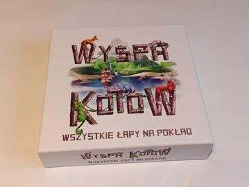 Wszystkie łapy na pokład, dodatek Wyspa kotów, gra /wysyłka 24h