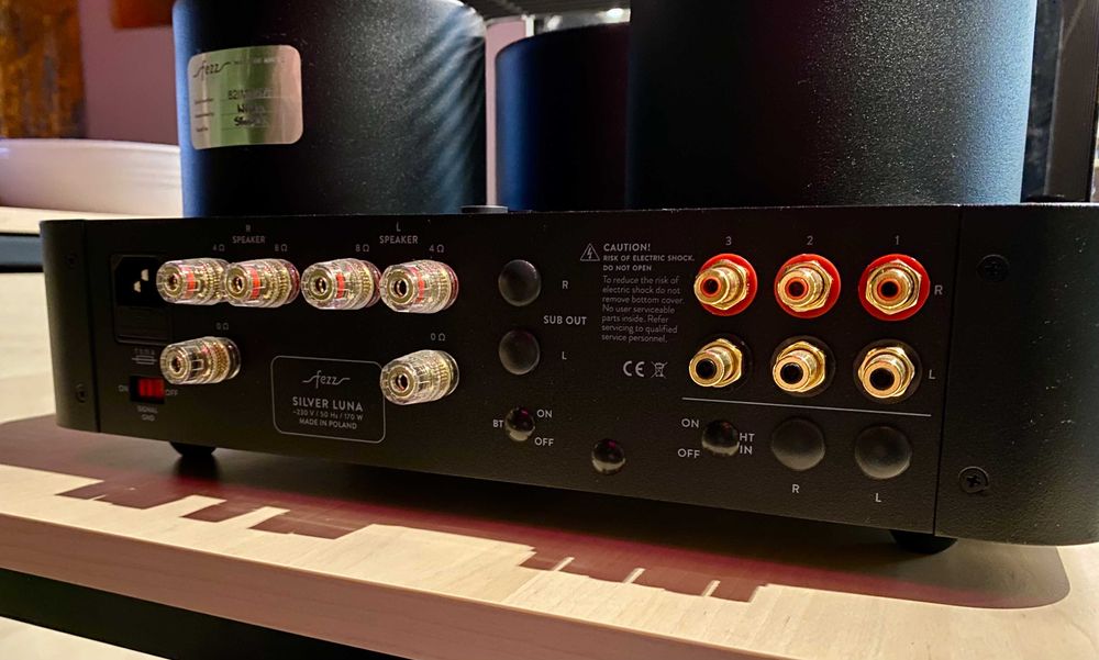 FEZZ Silver Luna Wzmacniacz lampowy +kosz i pilot | Powystawowy CZARNY