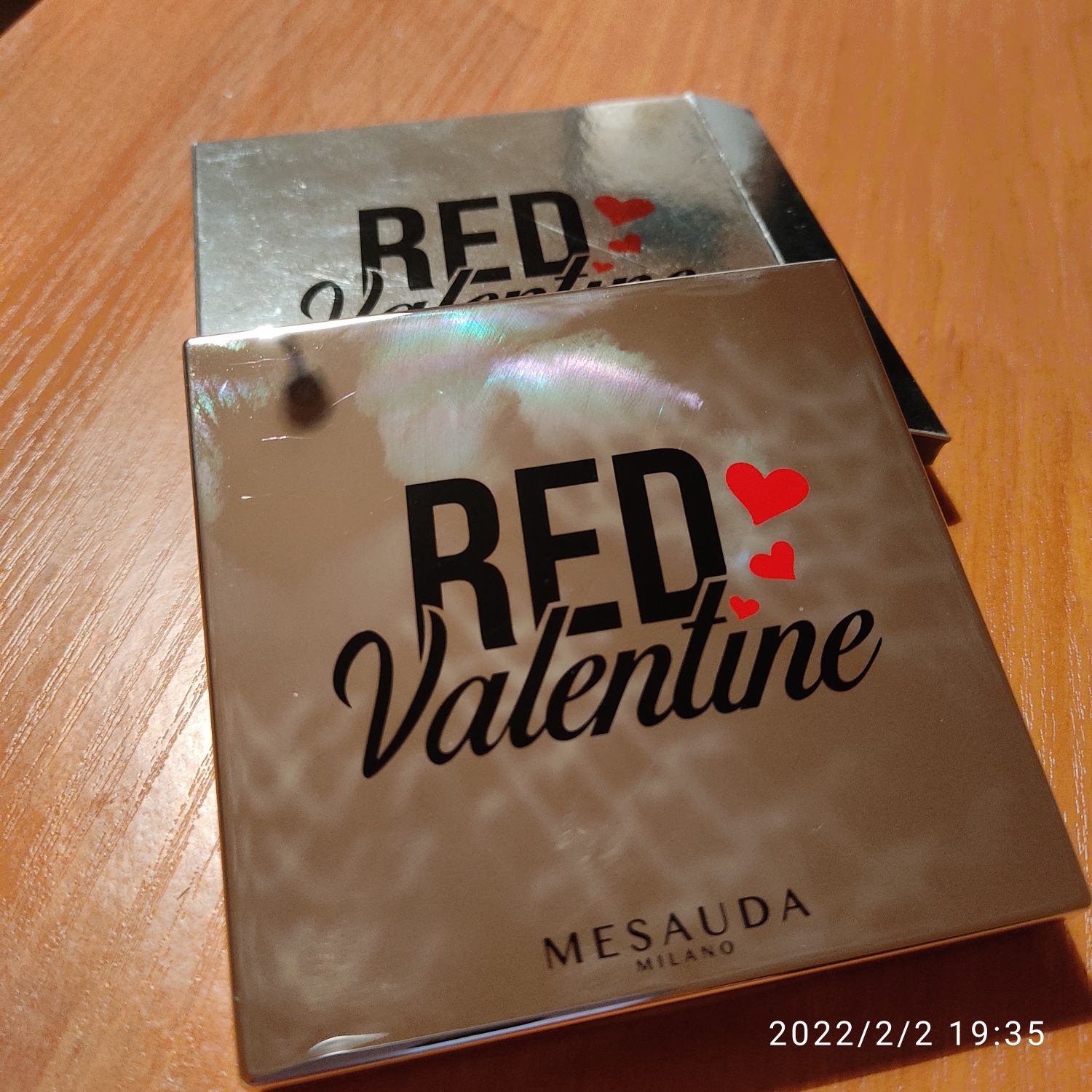 Тени Mesauda Milano Red Valentine Darling Eyeshadow Palette