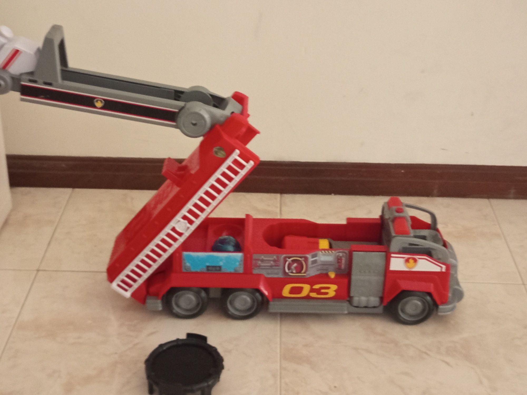 Patrulha pata carro dos bombeiros