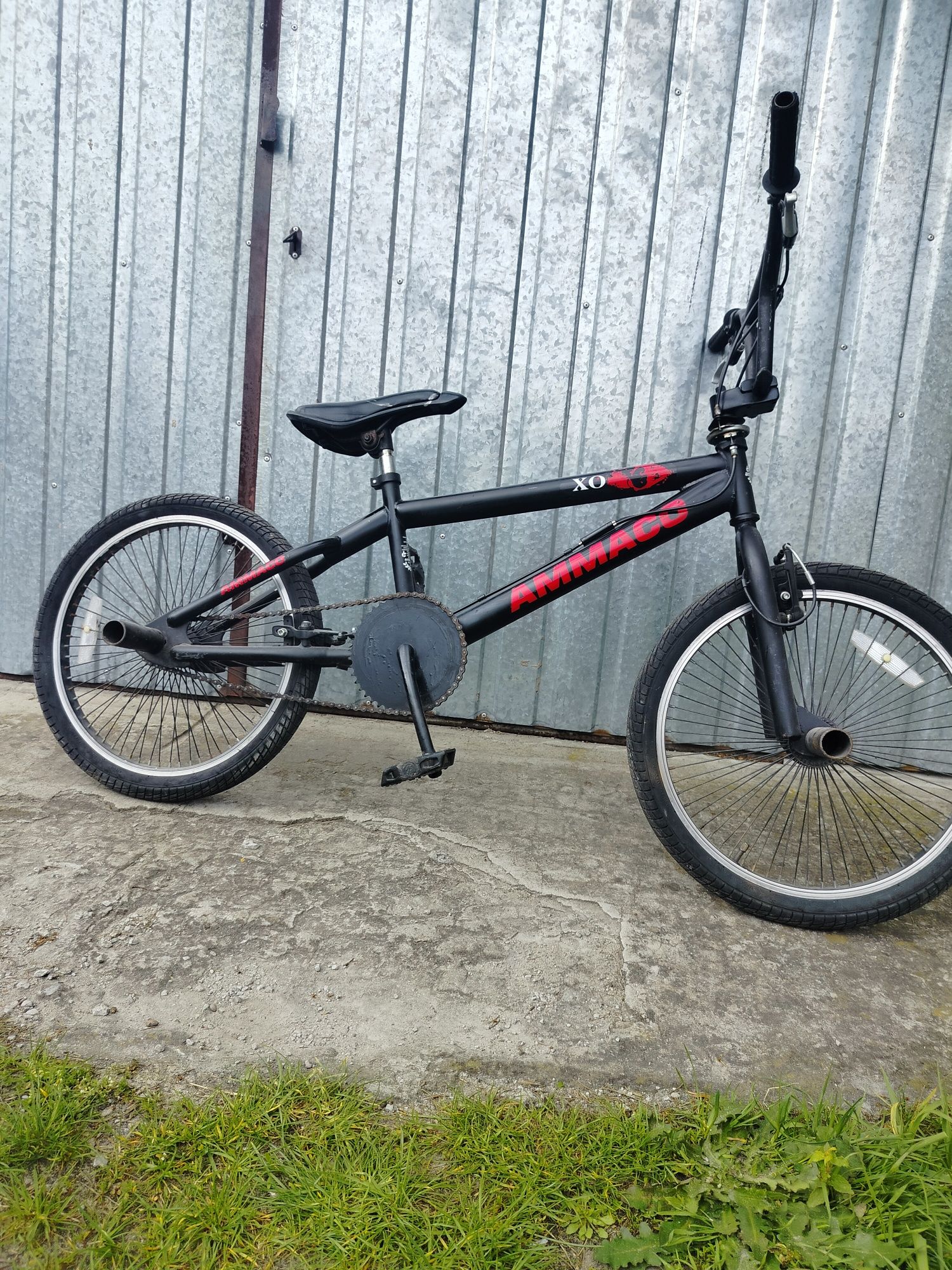 BMX wyczynowy Ammaco + pegi(rurki)