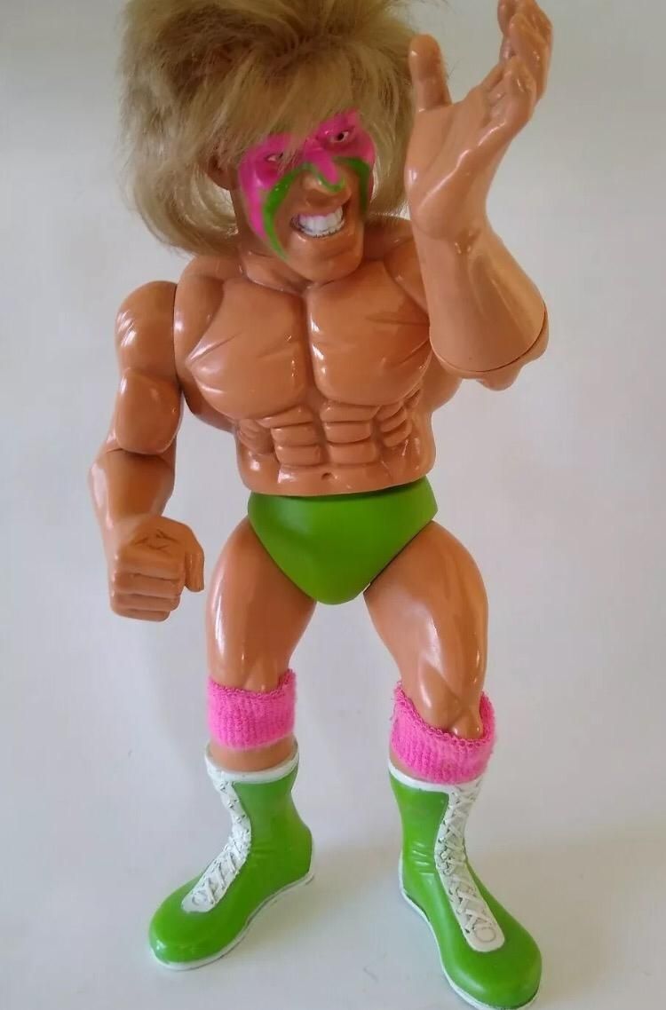 WWE Ultimate Warrior Toys - Extremamente Raro