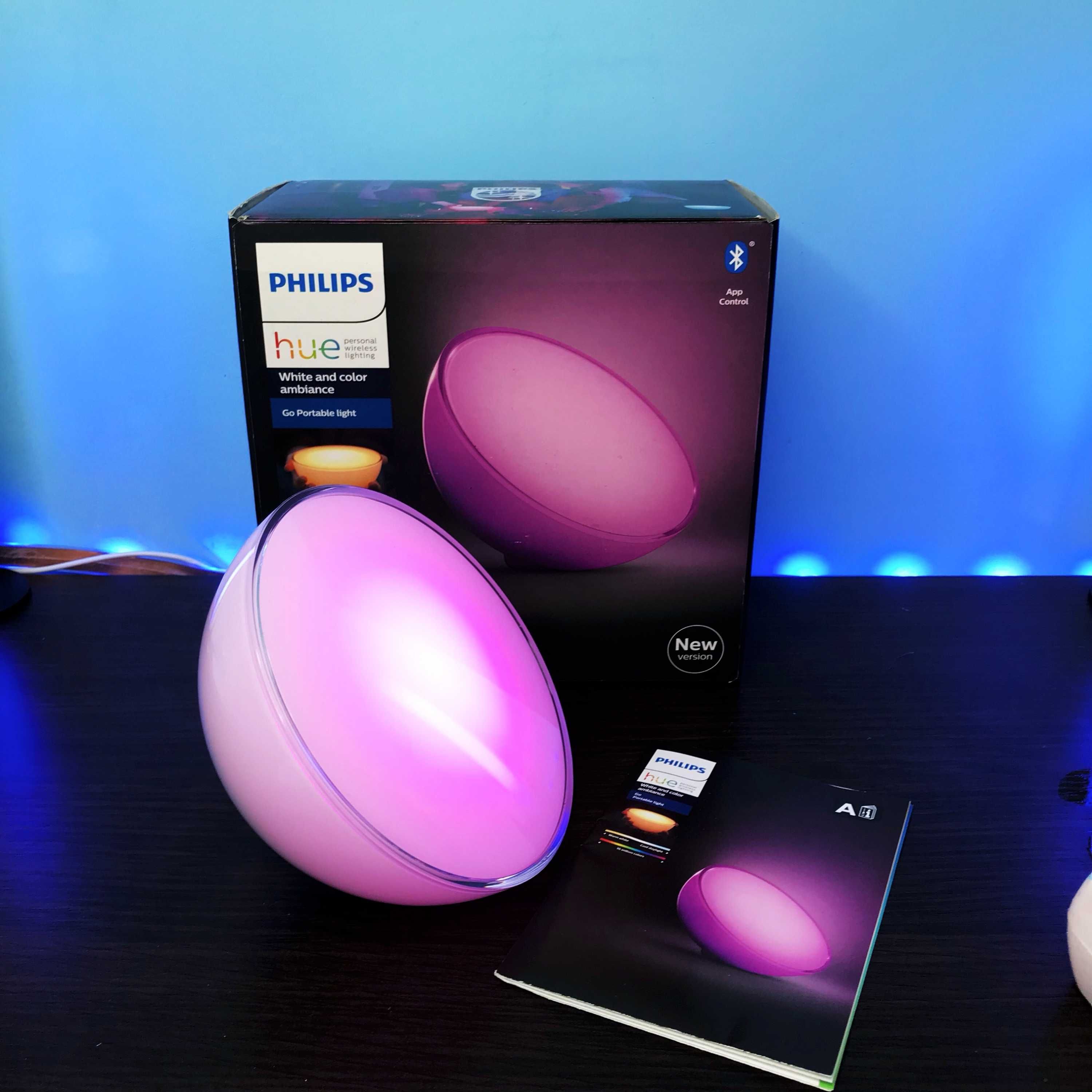 Умный светодиодный светильник Philips Hue Go 2.0 Bluetooth HomeKit