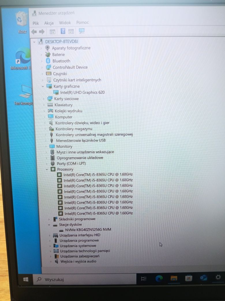 Dell latitude 5500 i5 8365U Nvme