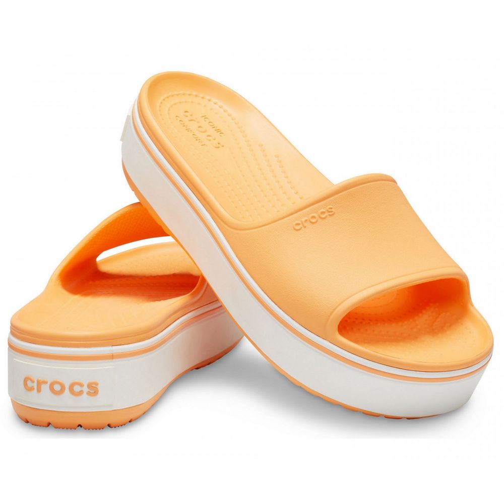 Новинка! Крокси  шльопанці на платформі crocs crocband platform 35 36