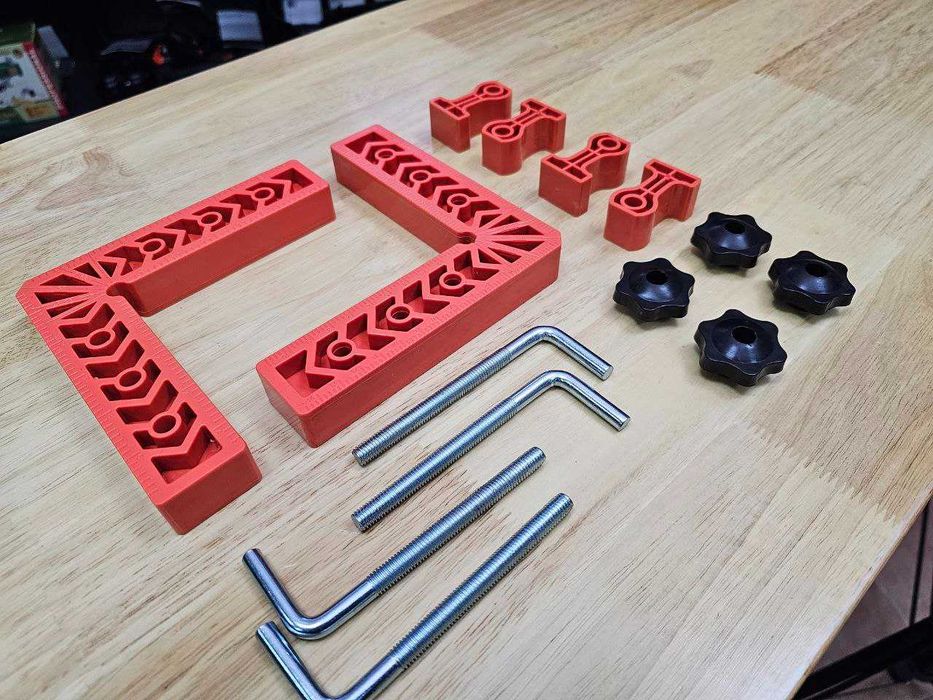 Кутник для фіксації при склеюванні Дерева Плитки Струбцина 150х150мм