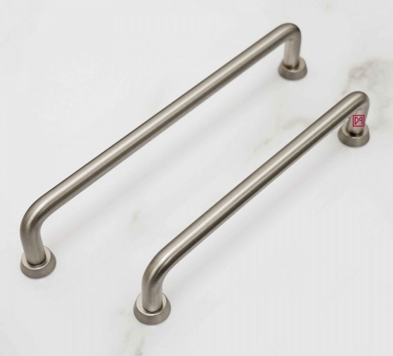 Zestaw 10 uchwytów meblowych INOX 160 mm – stal nierdzewna