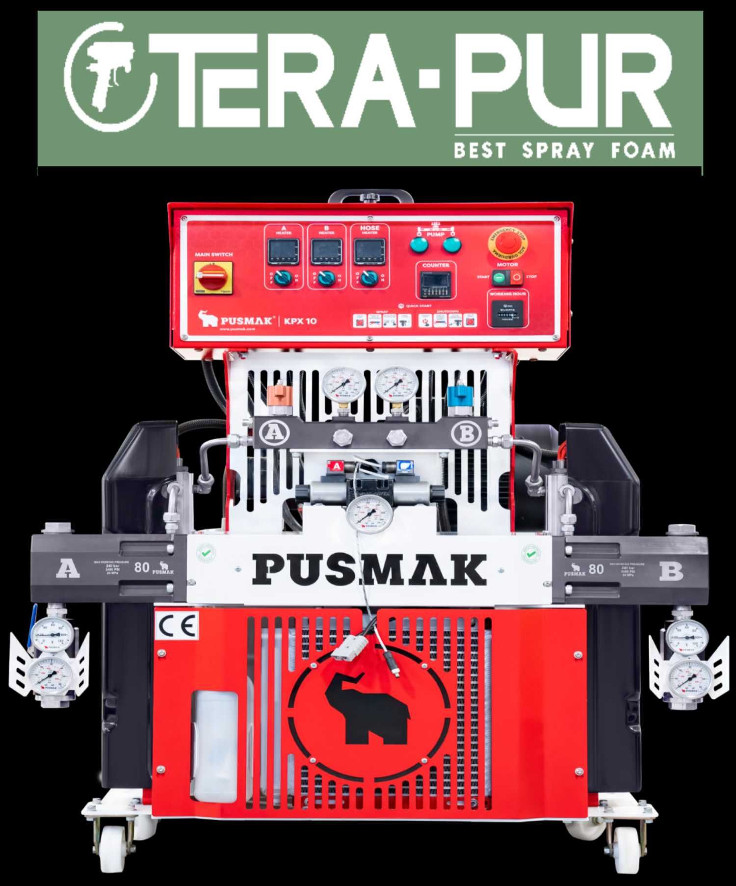 Maszyna Agregat Reactor KPX-10 do natrysku Piany PUR
