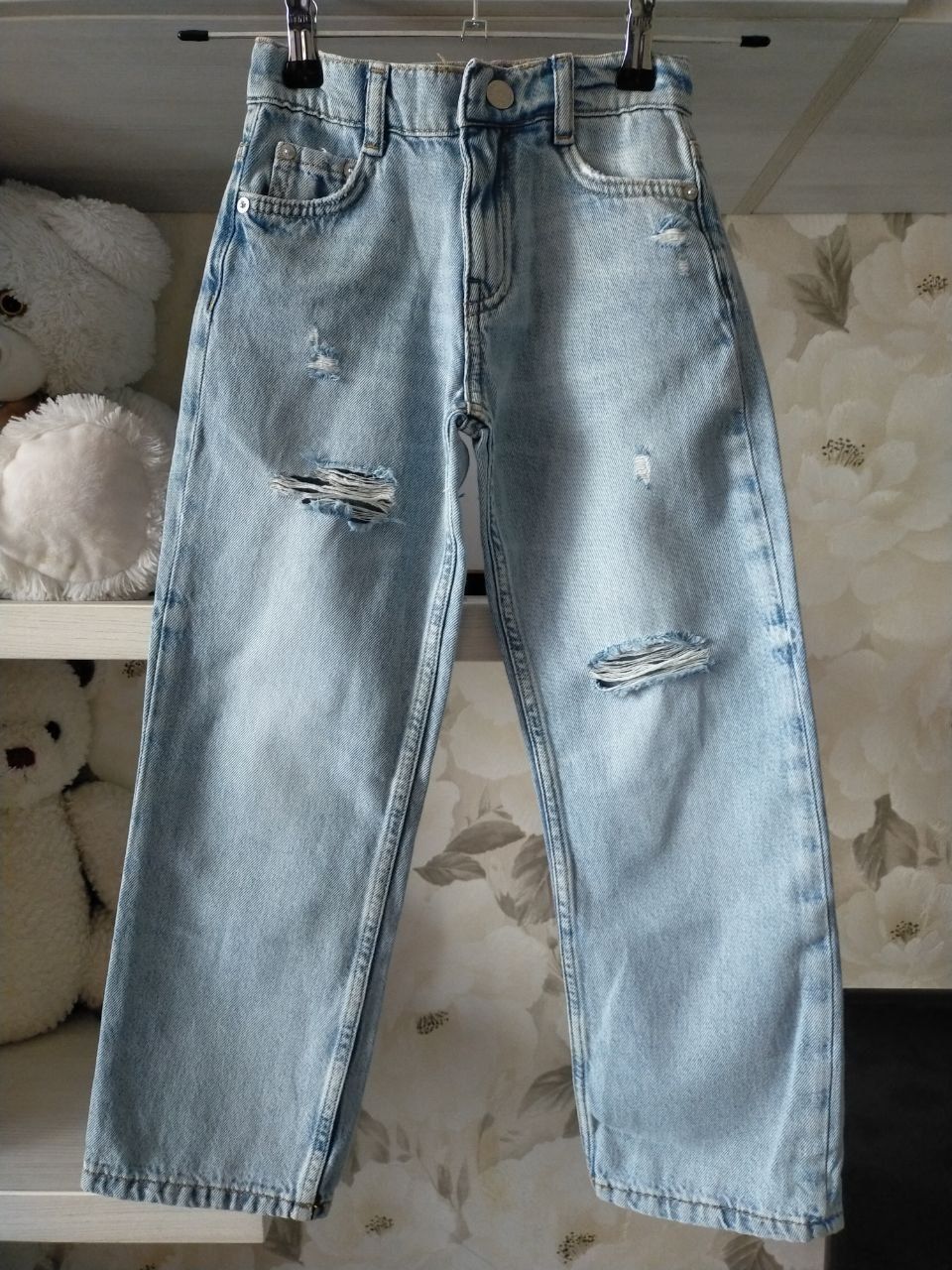 широкі джинси балони 116 см Zara