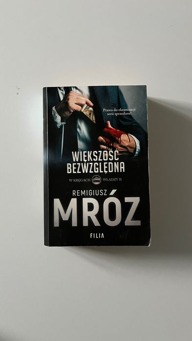 Remigiusz Mróz W kręgach władzy I-III 3 książki