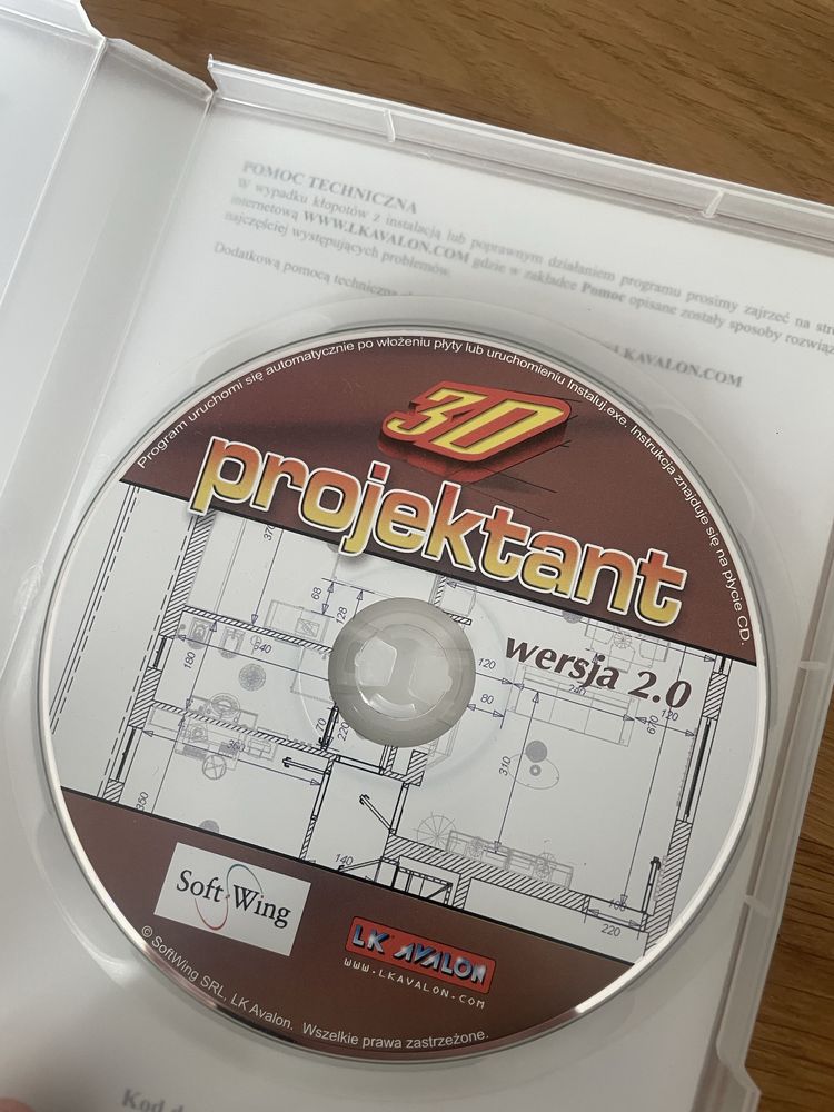 Program komputerowy Projektant 3D dom wnętrze ogród 2.0 PC CD