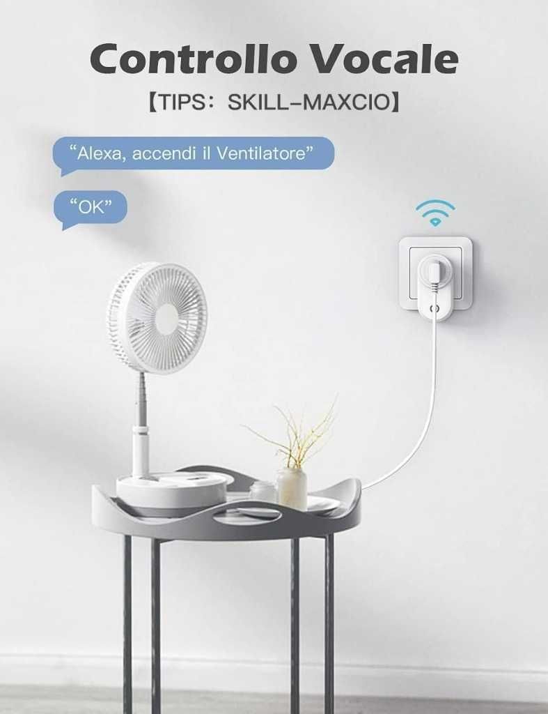Inteligentne gniazdka wifi MAXCIO