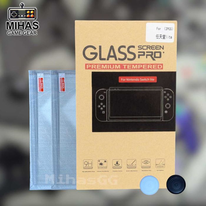 Захисне скло набір 3в1 для Nintendo Switch Classic v1,v2 / Oled / Lite