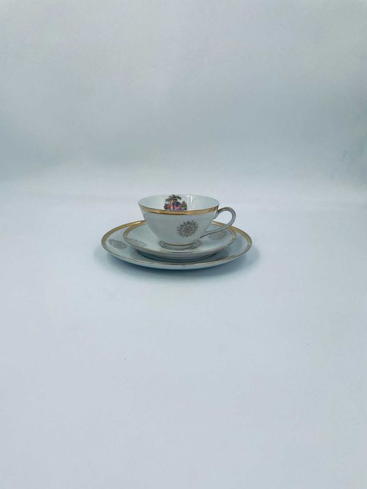 Zestaw śniadaniowy Filiżanka kolekcjonerska Royal Bavaria