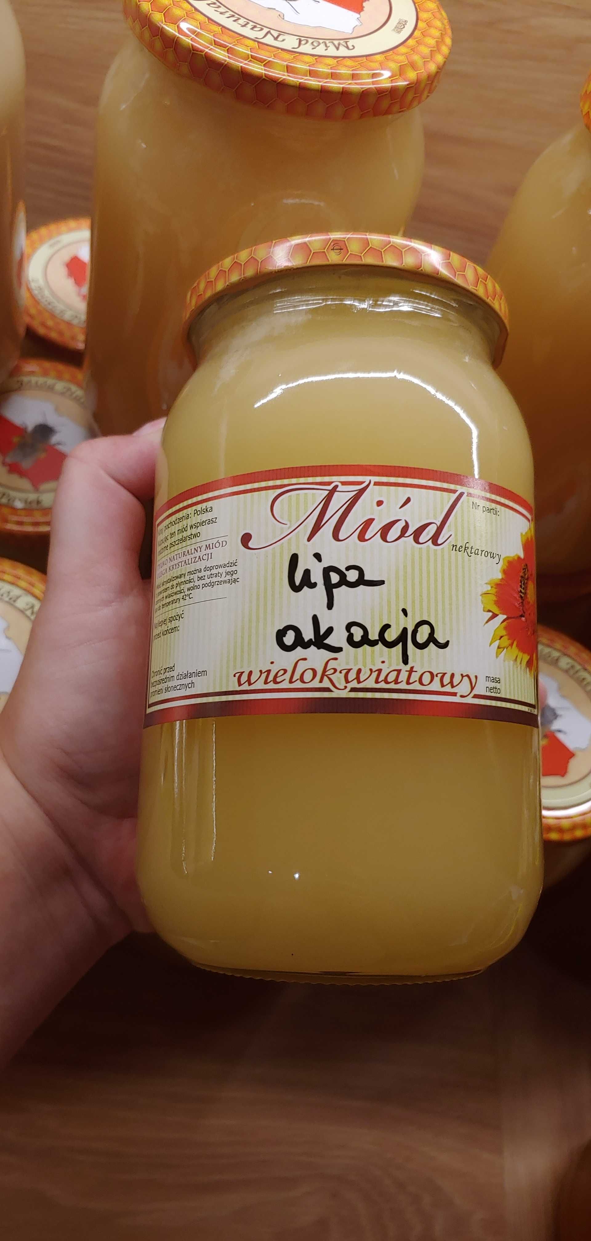 Sprzedam MIODY naturalne. Rzepakowy,  lipa+akacja