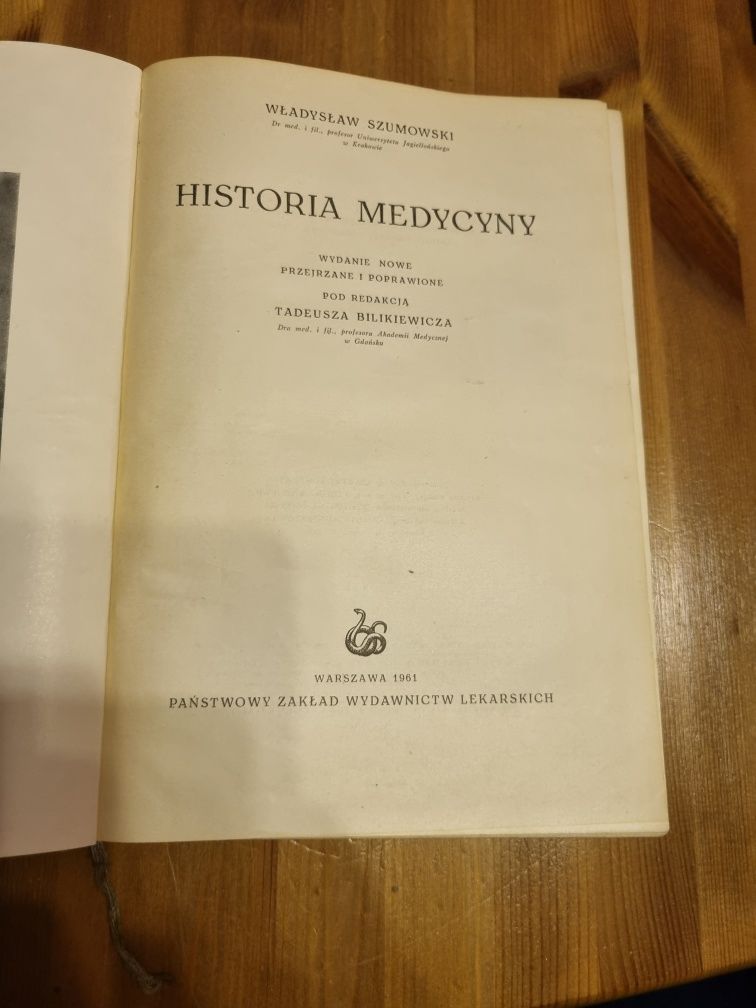 Historia medycyny Szumowski